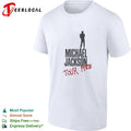 Michael Jackson tour 1988 shirt