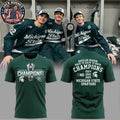 Michigan State Spartans 2026 B10 Regular Season Champions Logo Two Sided Shirt