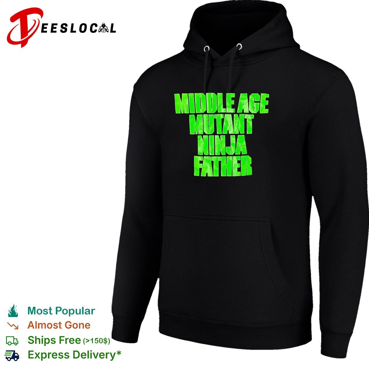 Middle Age Mutant Ninja Father shirt