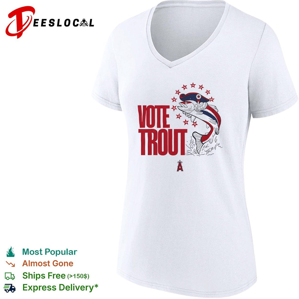 Mike Trout Los Angeles Angels MLB Vote Trout shirt