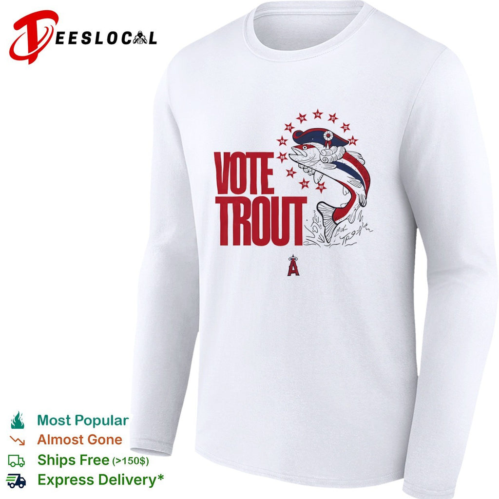 Mike Trout Los Angeles Angels MLB Vote Trout shirt