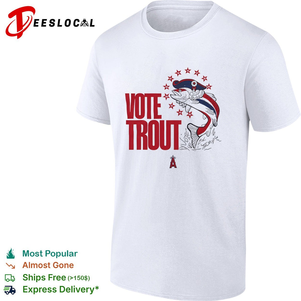 Mike Trout Los Angeles Angels MLB Vote Trout shirt