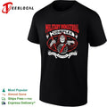 Military Industrial Complex profit before peace grim reaper globe barbed wire shirt
