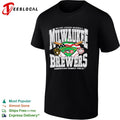 Milwaukee Brewers Major League Baseball 25th American Family Field shirt