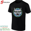 Minnesota Lynx mascot wearing glasses shirt