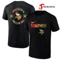 Minnesota Vikings x Juneteenth Strong freedom day logo shirt