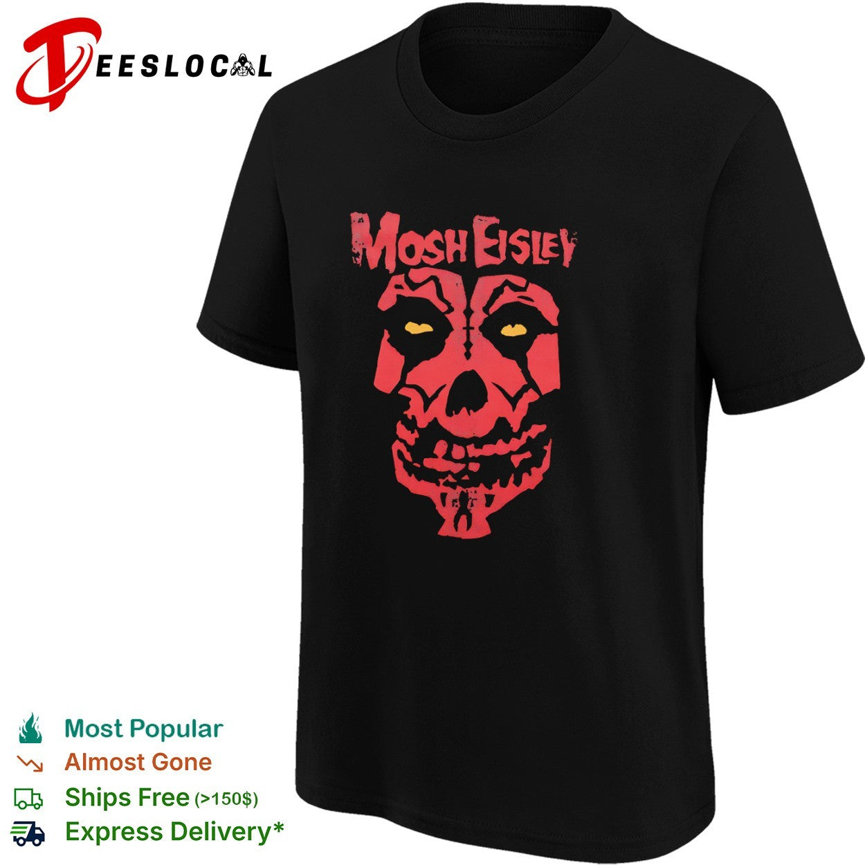 Misfits Mosh Eisley skull shirt