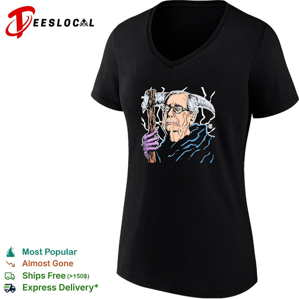 Mitch McConnell Grim Reaper Political Satire Dark Humor cartoon shirt
