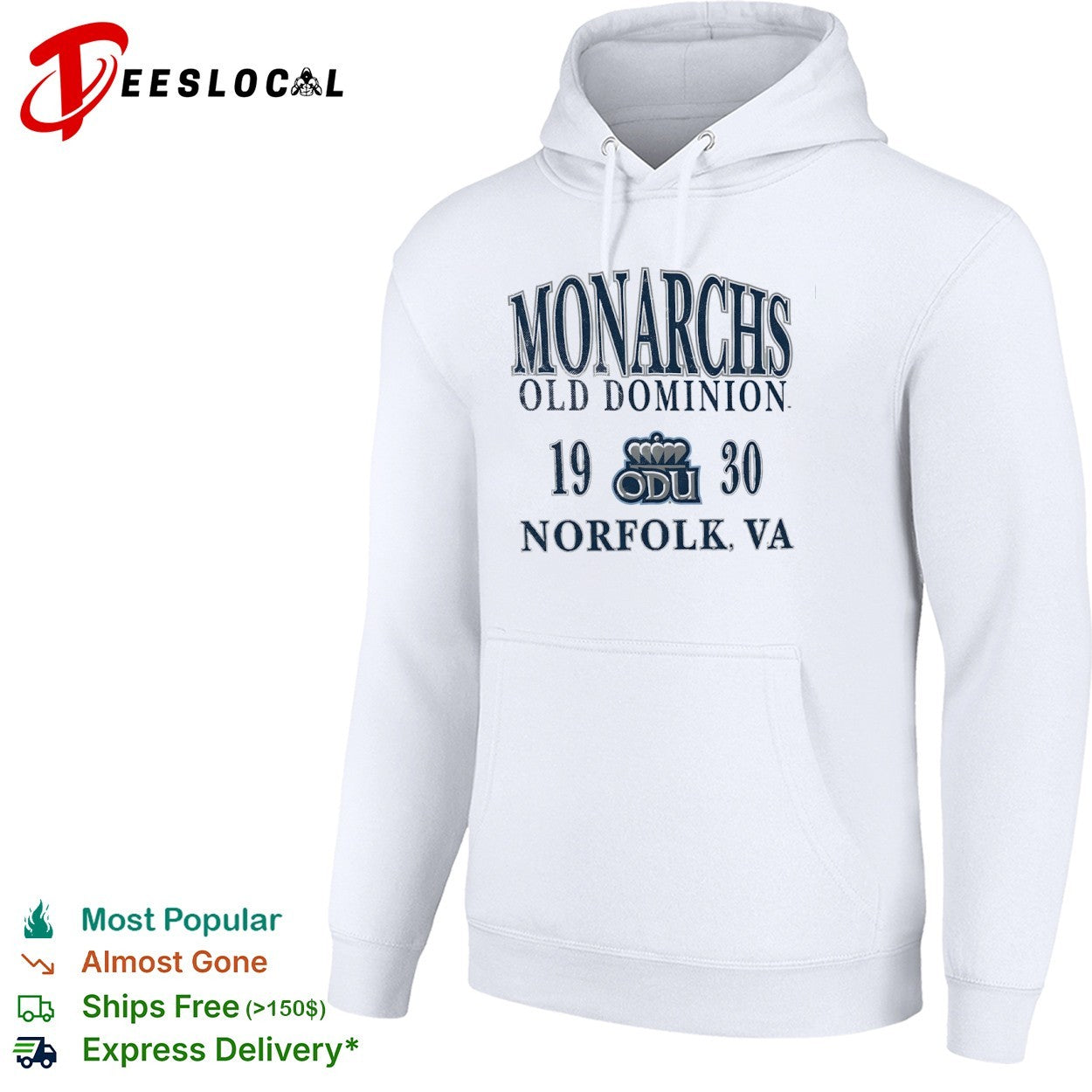 Monarchs Old Dominion 1930 Norfolk VA ODU University shirt