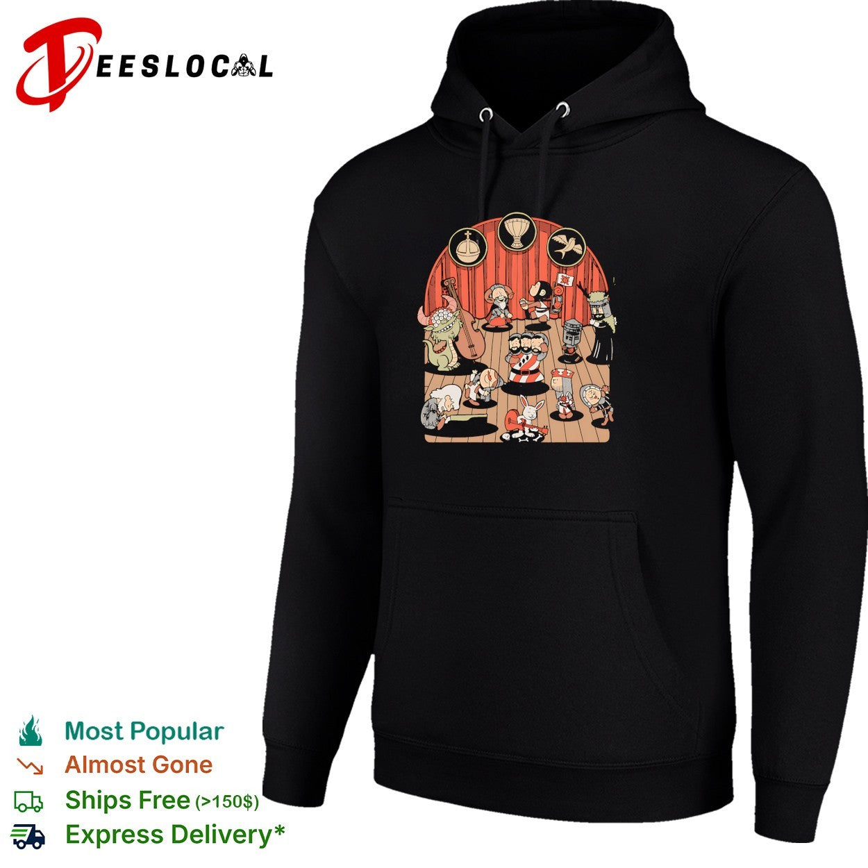 Monty Python Holy Grail knights arena scene shirt