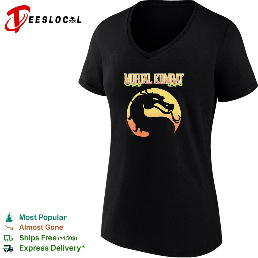 Mortal Kombat dragon logo shirt