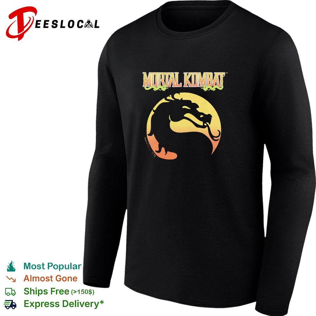 Mortal Kombat dragon logo shirt