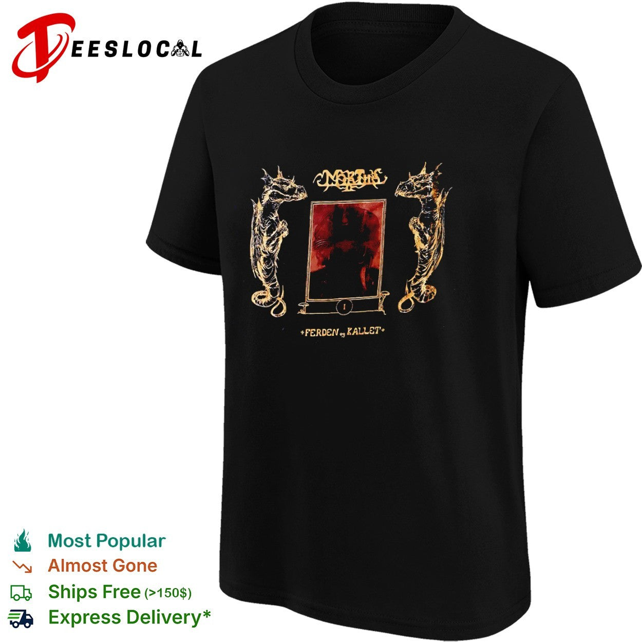 Mortiis Ferden og Kallet I Dragon shirt