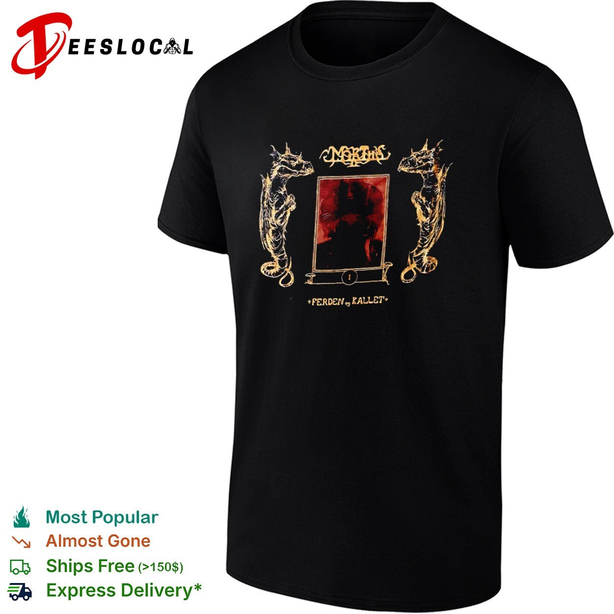 Mortiis Ferden og Kallet I Dragon shirt