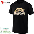 Mother of Ukrainian Snipers Ukraine flag military design sniper rifle shirt