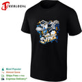 Mr WPNZ Robot Gamer Gun and Chainsaw shirt