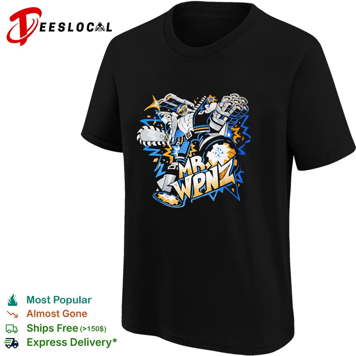 Mr Wpnz cartoon shirt