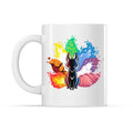 Elemental Kitsune Mug
