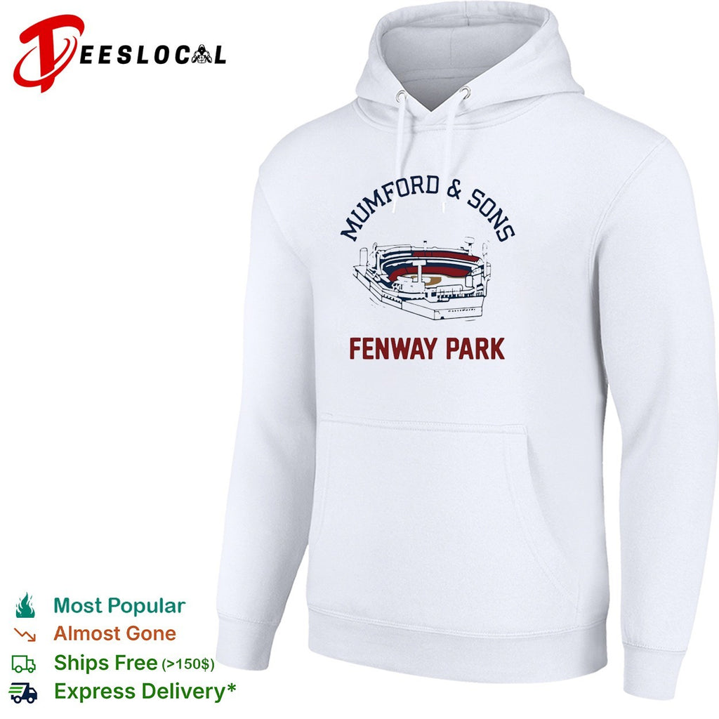 Mumford and Sons Fenway Park stadium shirt