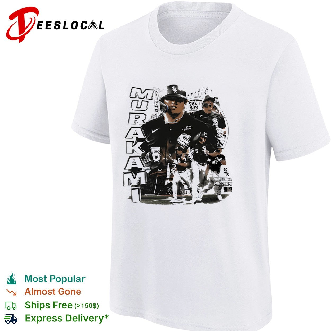Munetaka Murakami Chicago White Sox MLB Player shirt