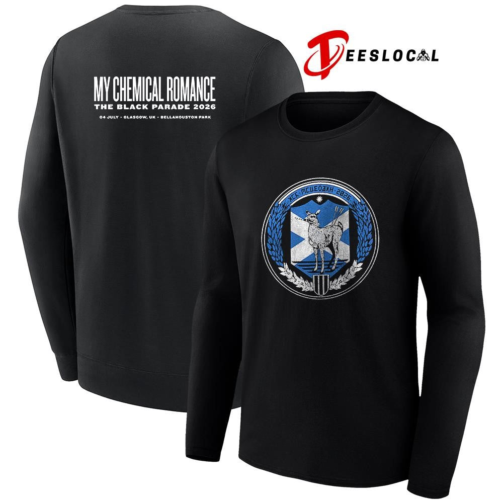 My Chemical Romance Glasgow UK Bellahouston Park graphic shirt