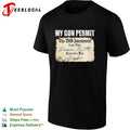 My Gun Permit The 2nd Amendment vintage shirt