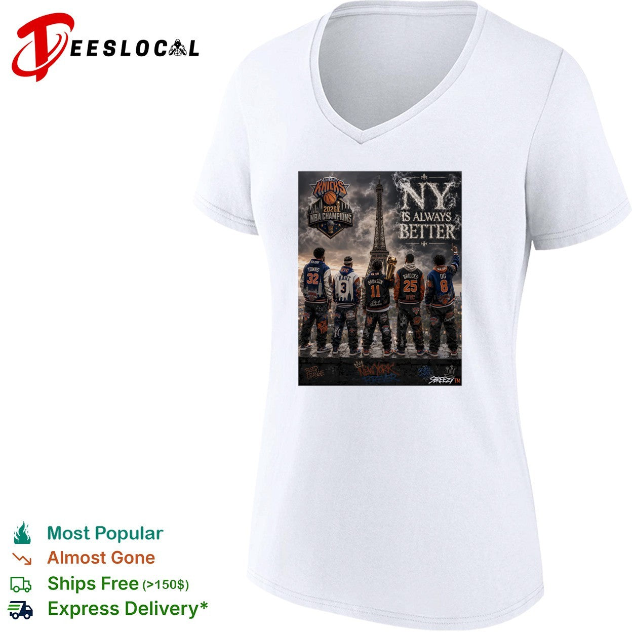NY is always better Knicks shirt