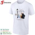 Narnia ice cream day where winter meets wonder and sweetness lion shirt