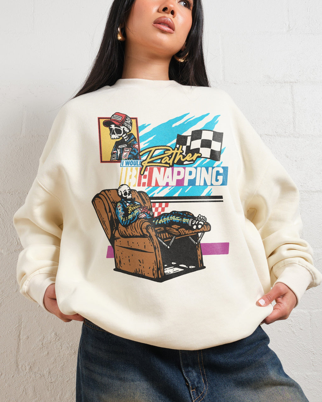 I Would Rather Be Napping Sweatshirt