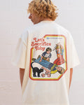 Let's Sacrifice Toby Front and Back Oversized Tee