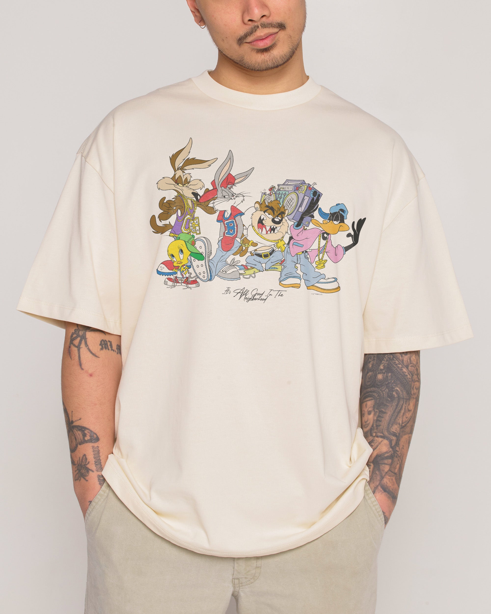 It’s All Good in the Neighborhood Oversized Tee