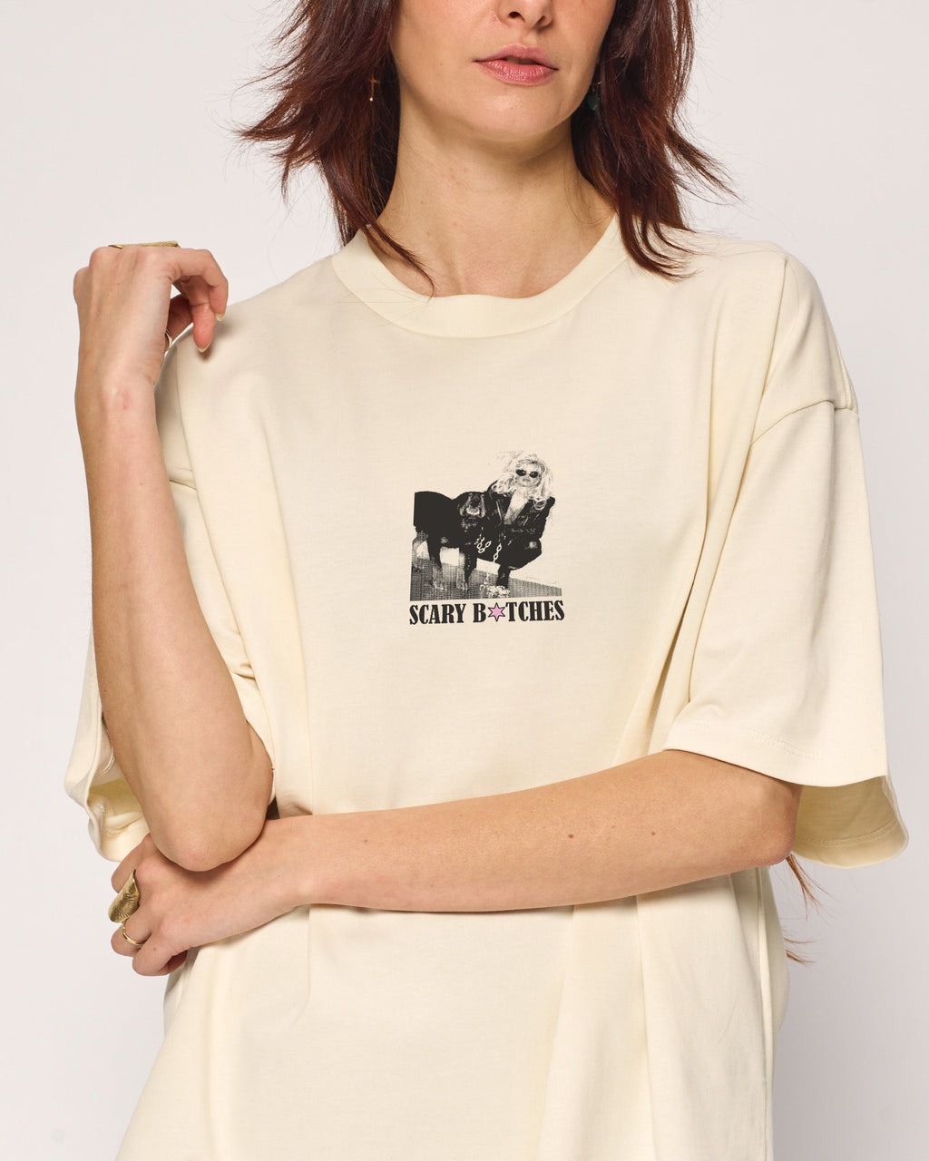 Scary Bitches Oversized Tee