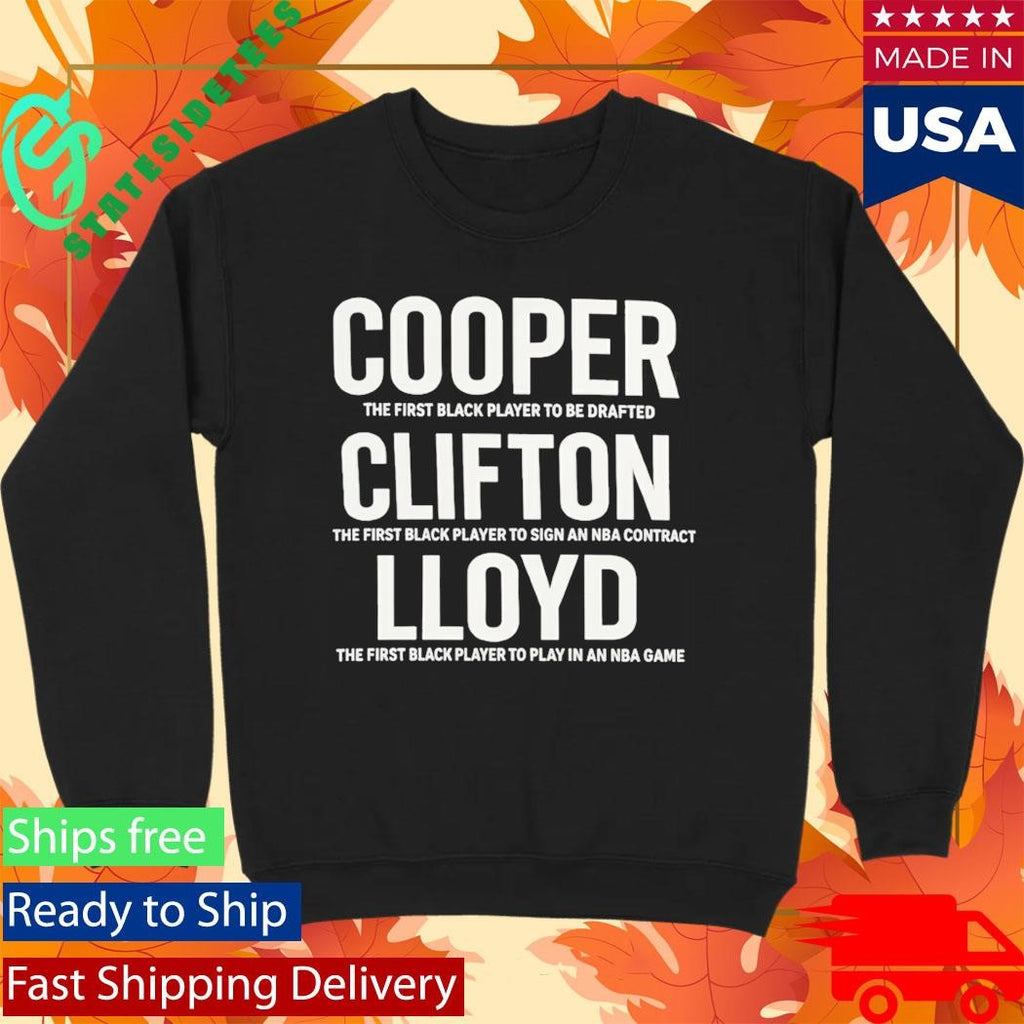 Nba Pioneers 75 Cooper Clifton Lloyd Shirt