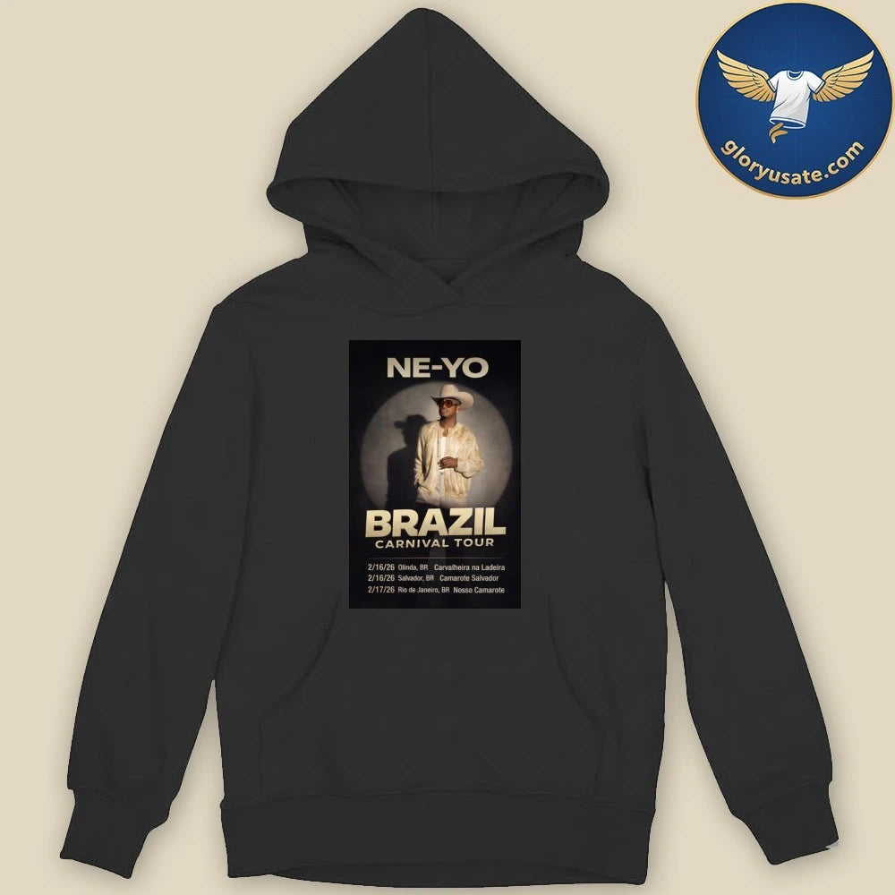 Ne Yo Brazil Carnival Tour 2026 Poster Shirt