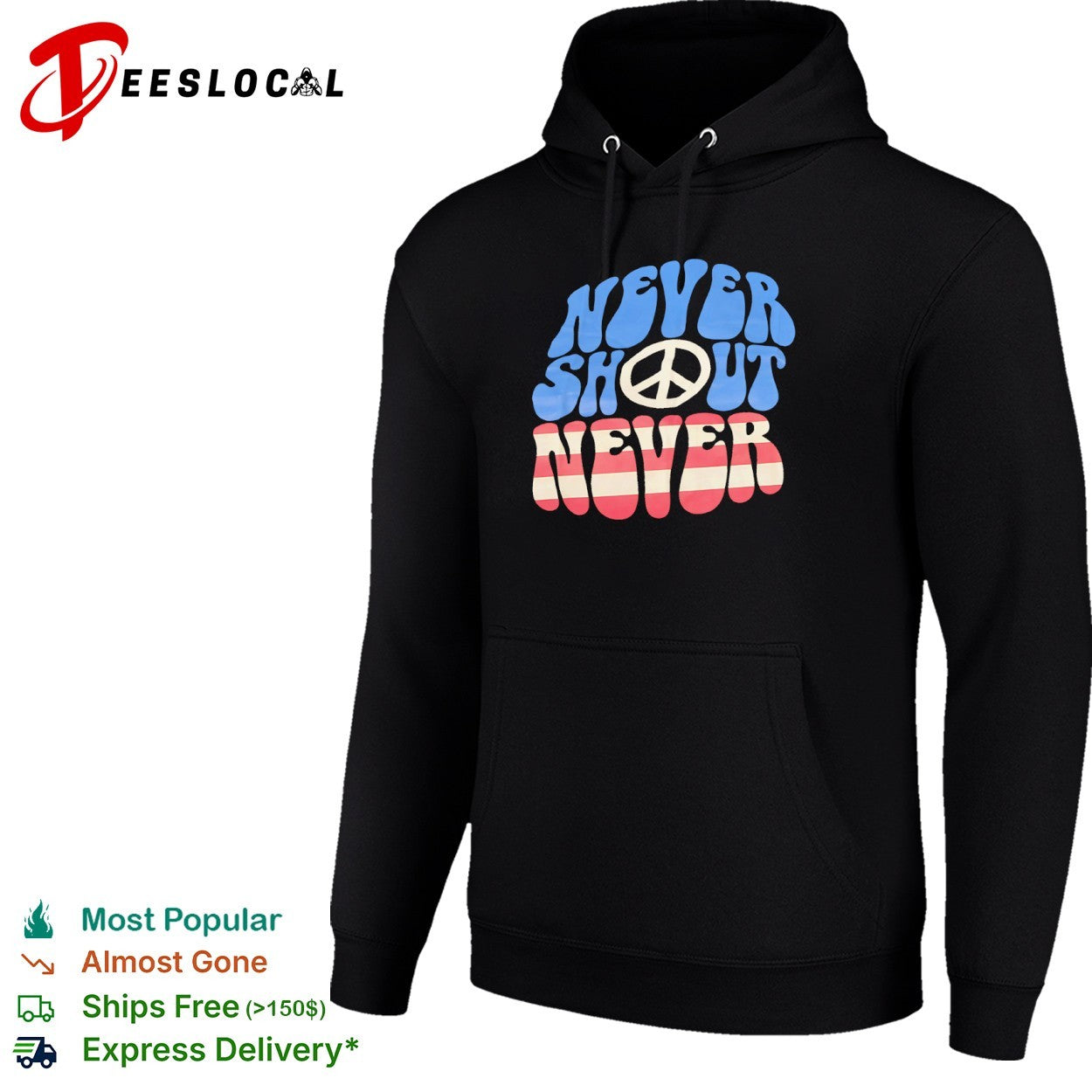 Never Shout Never Peace shirt