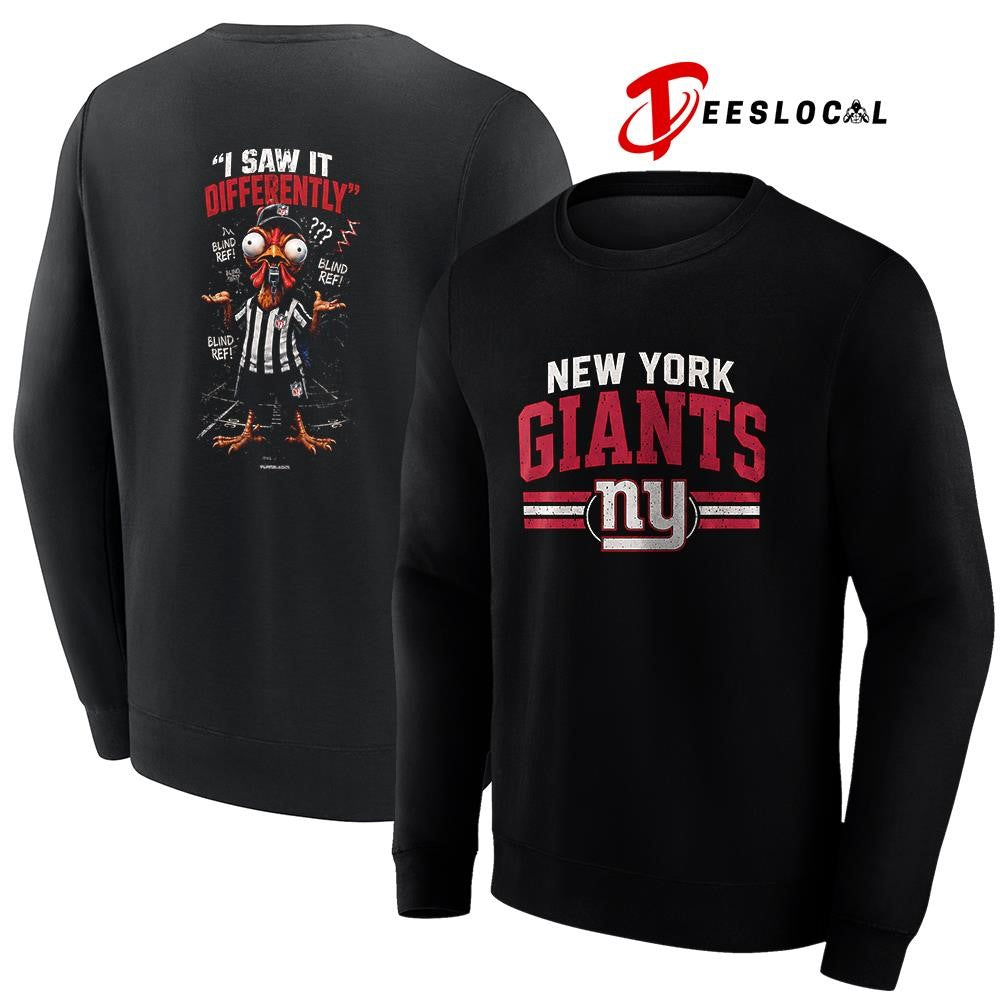 New York Giants Blind ref I saw it differently shirt