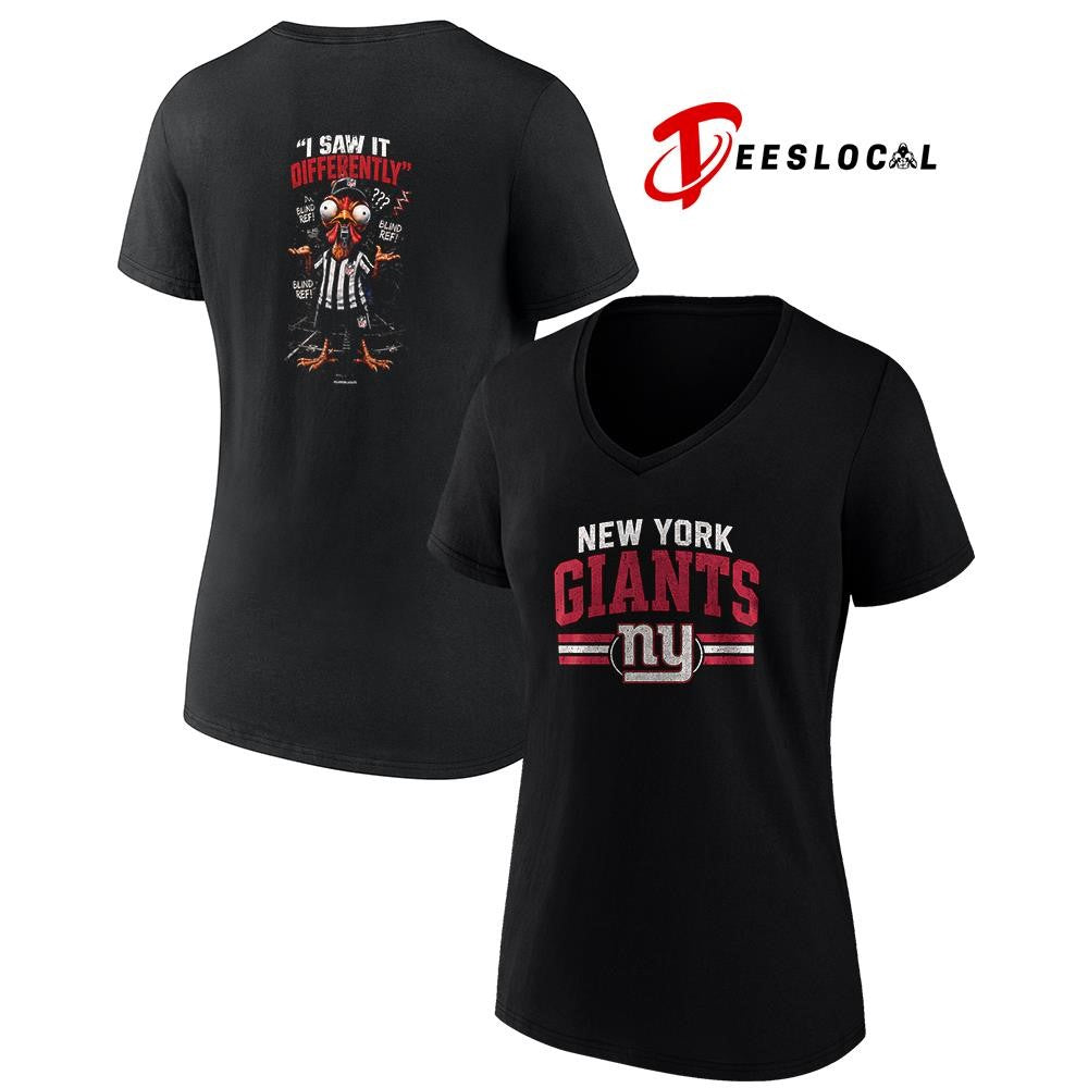 New York Giants Blind ref I saw it differently shirt