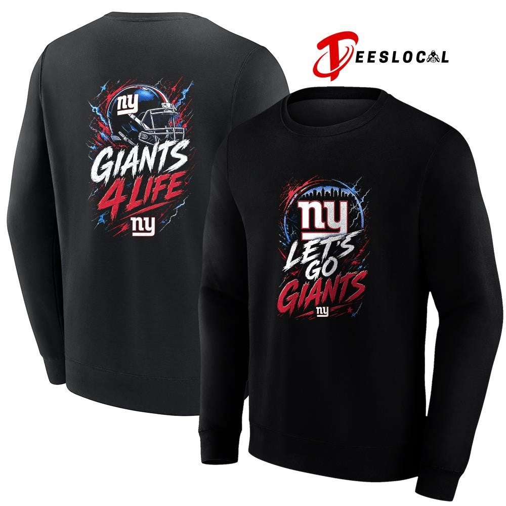 New York Giants x fan 4 life graphic shirt