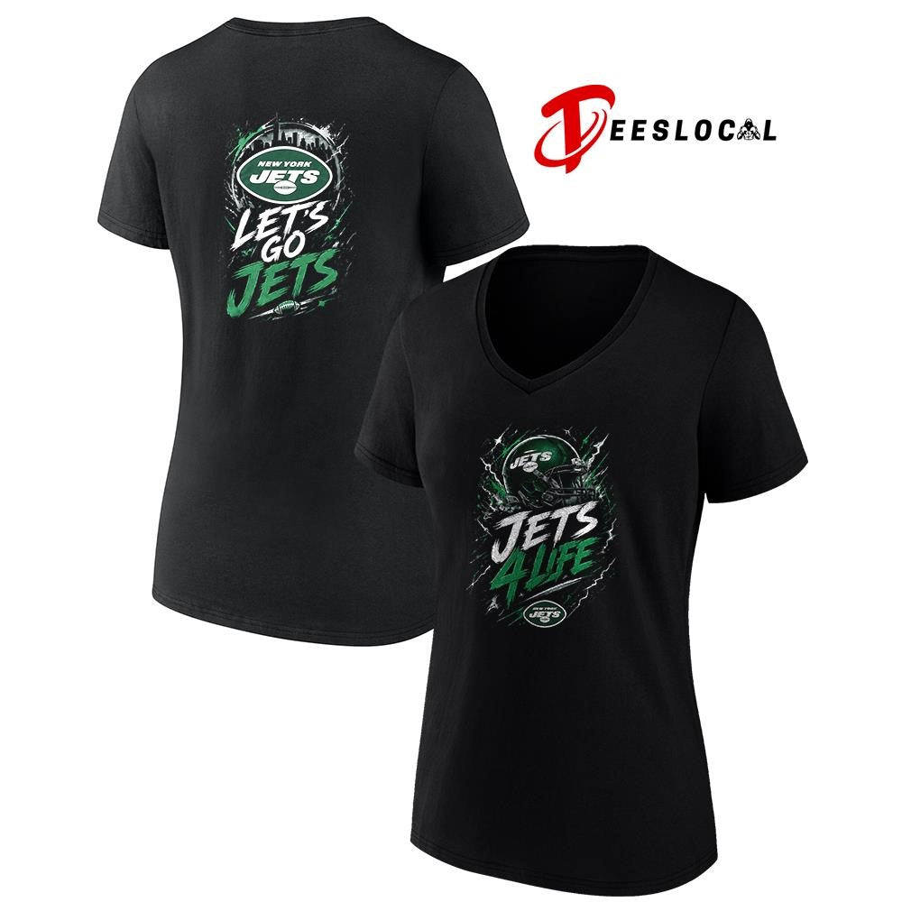 New York Jets x fan 4 life graphic shirt