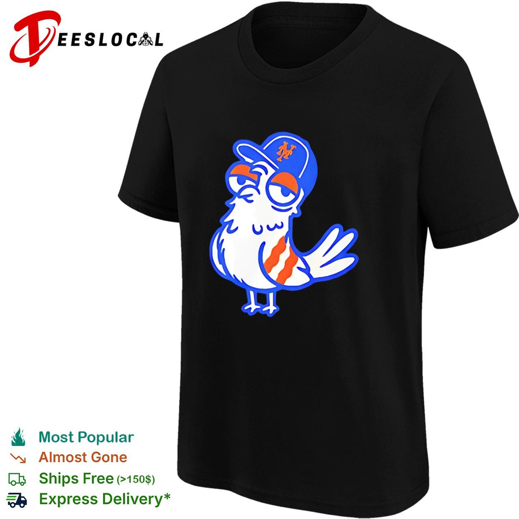New York Mets Mascot Pigeon Cartoon shirt
