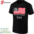 New York Yankees USA 1776 2026 American Flag Patriotic Celebration shirt