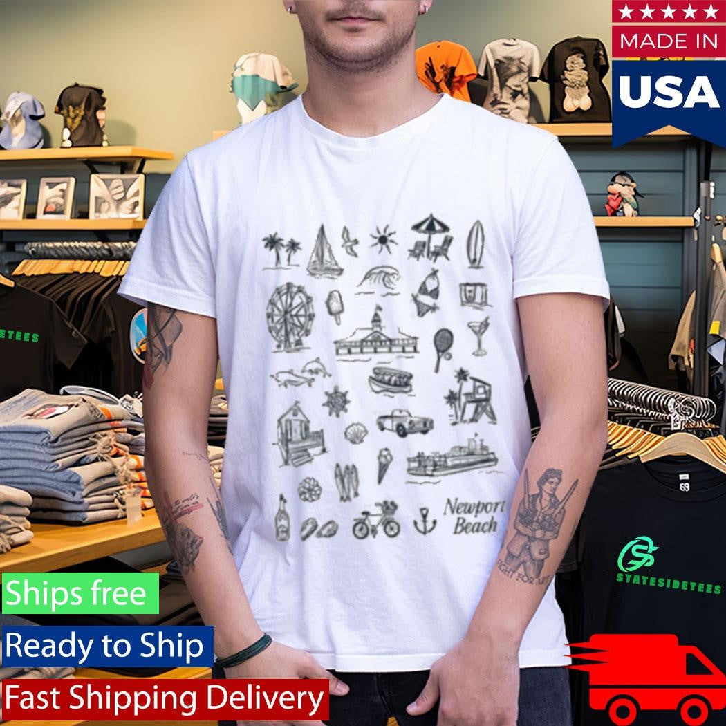 Newport Beach The Label Icons T-Shirt