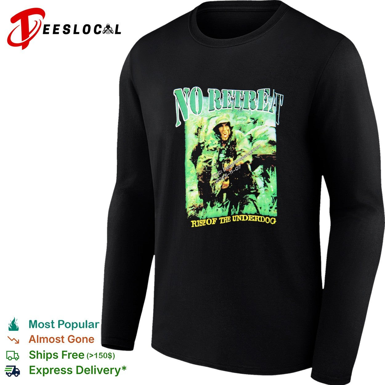 No Retreat Rise of the Underdog shirt