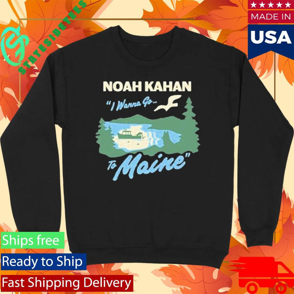 Noah Kahan Maine Fishing Shirt