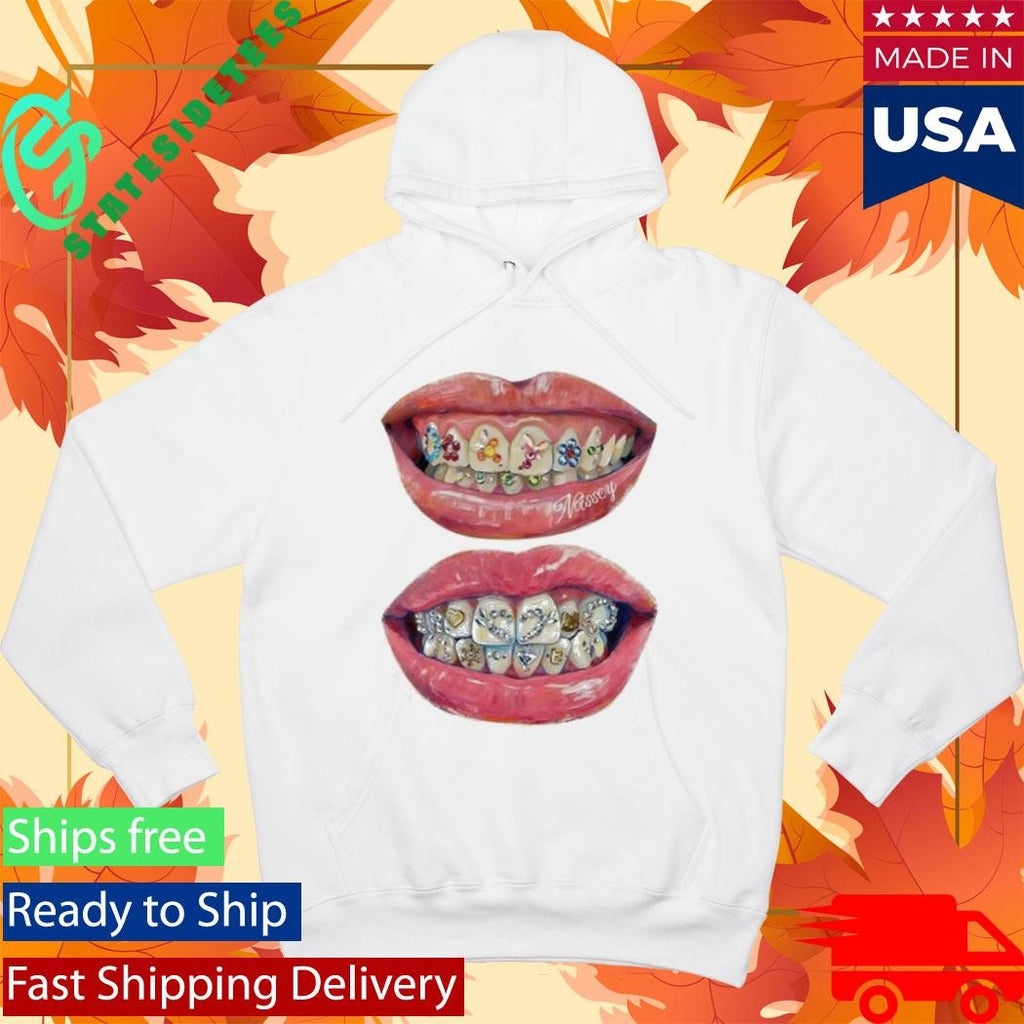 Noissey Hand-Drawn Iced Out Grillz Shirt