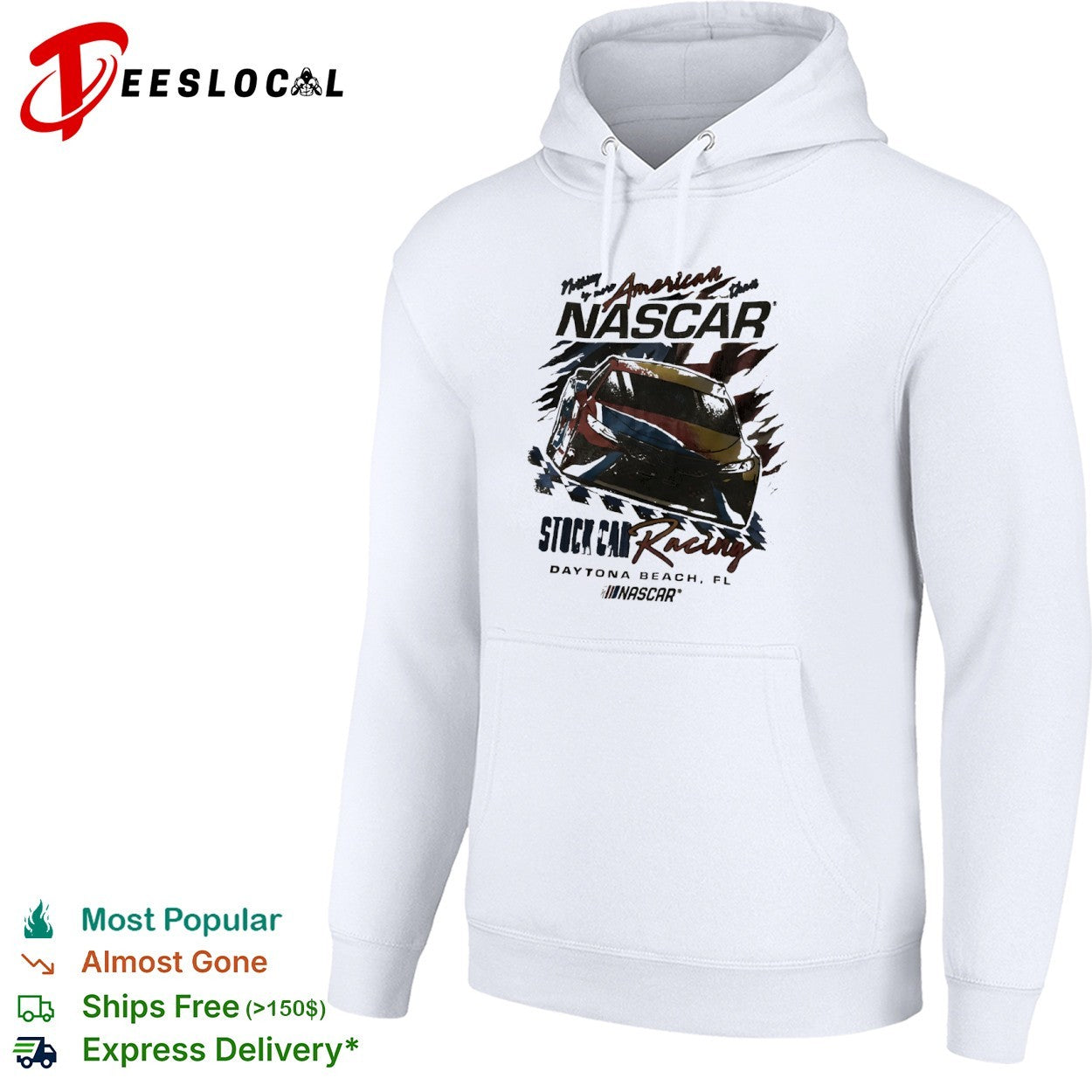 Nothing is more American than NASCAR Stock Car Racing Daytona Beach FL shirt