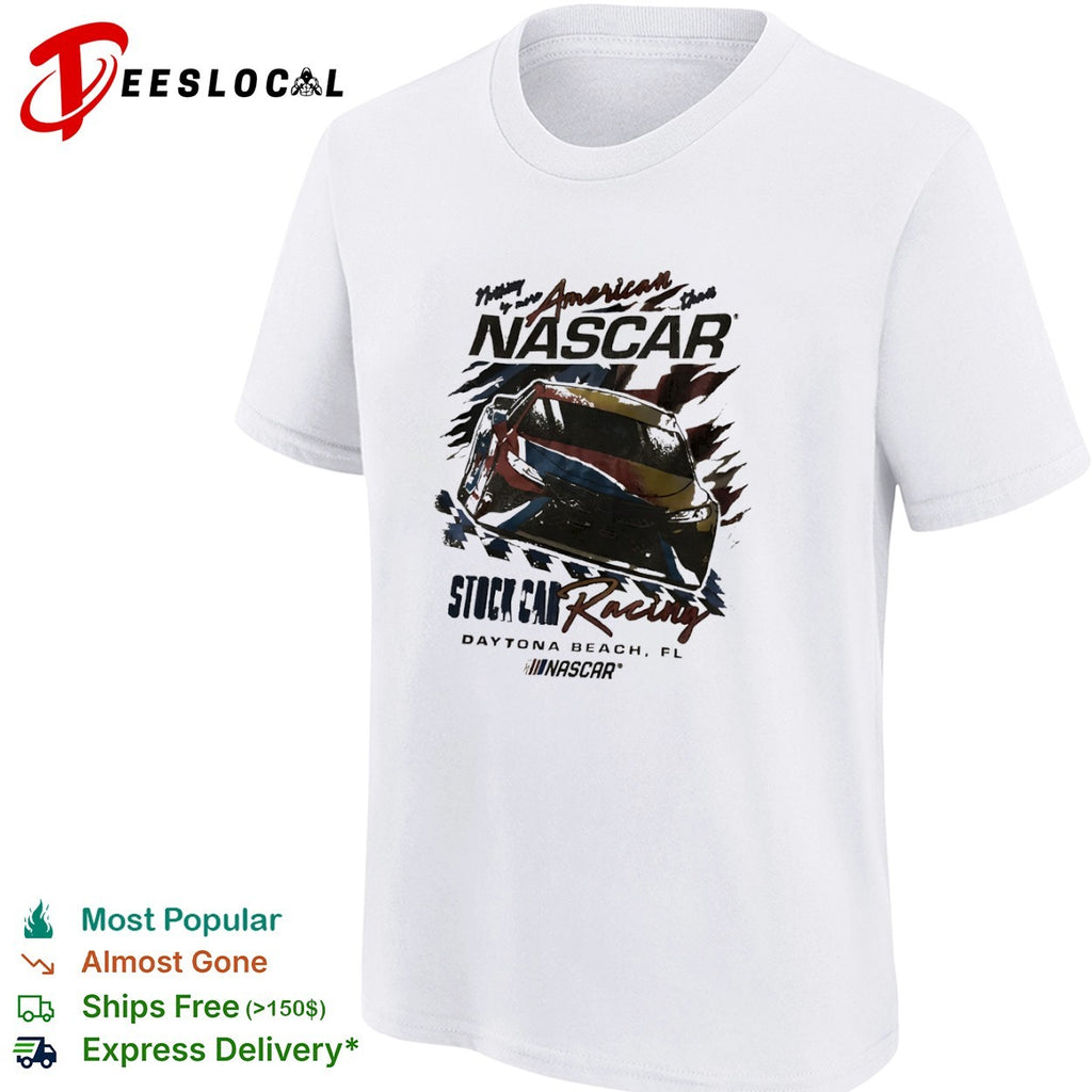 Nothing is more American than NASCAR Stock Car Racing Daytona Beach FL shirt