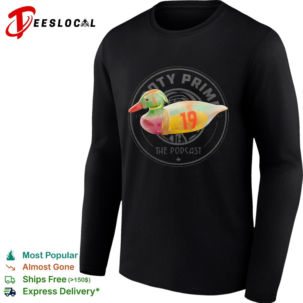 Notty Prime the podcast wooden duck 19 shirt