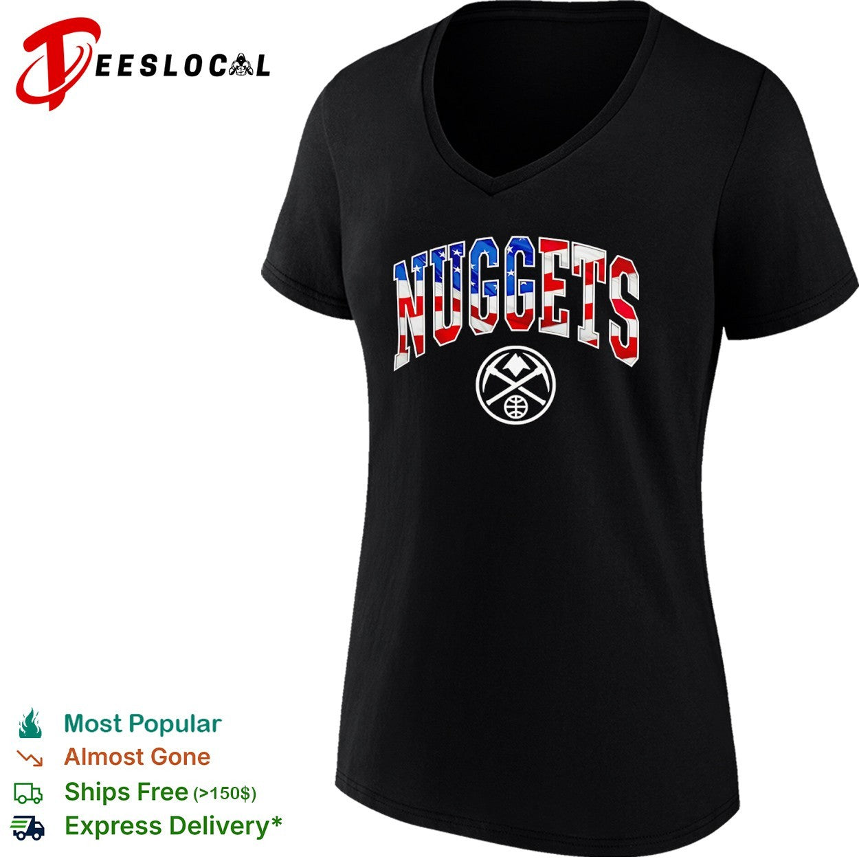 Nuggets Denver Nuggets American Flag shirt