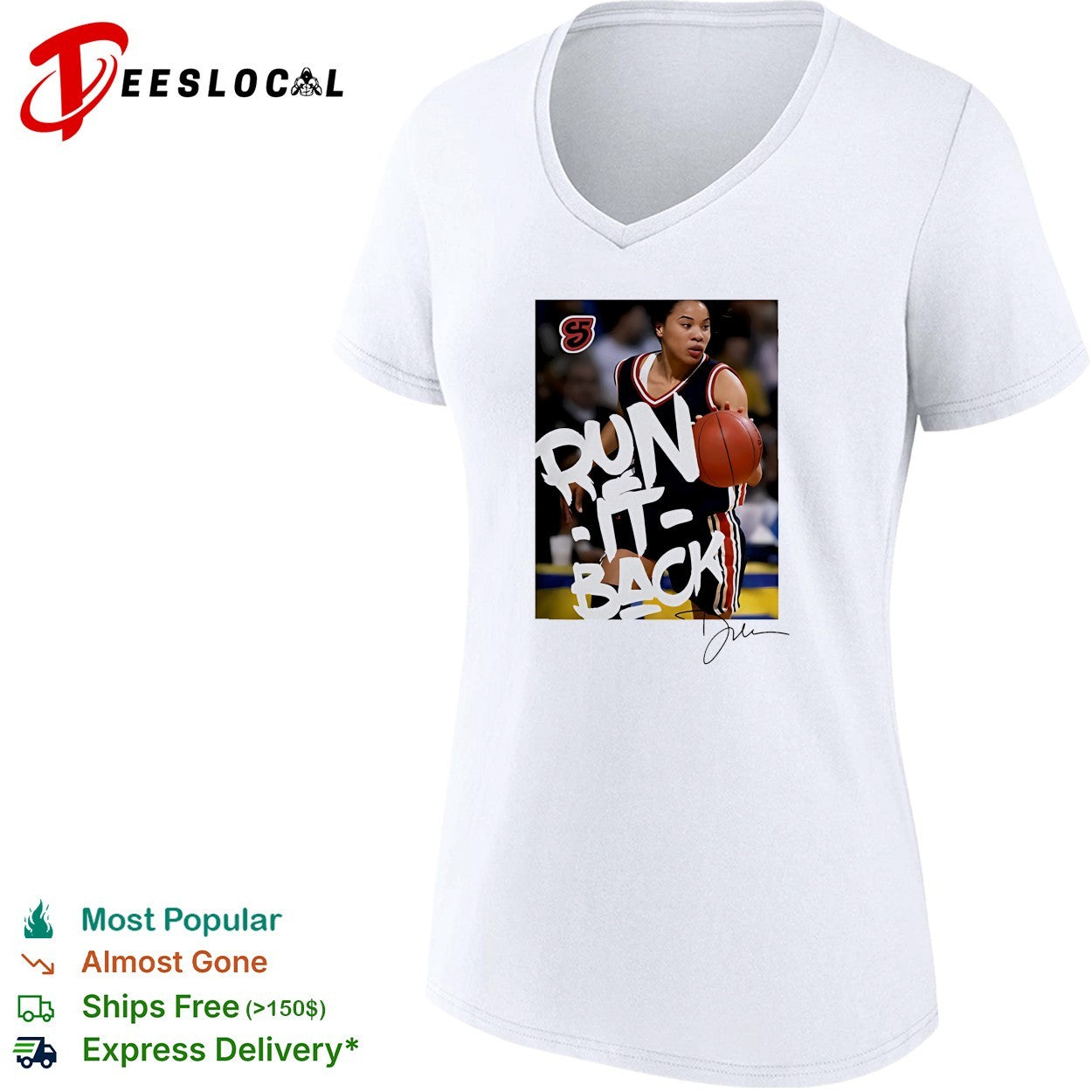 Nykesha Sales Connecticut Huskies run it back signature shirt